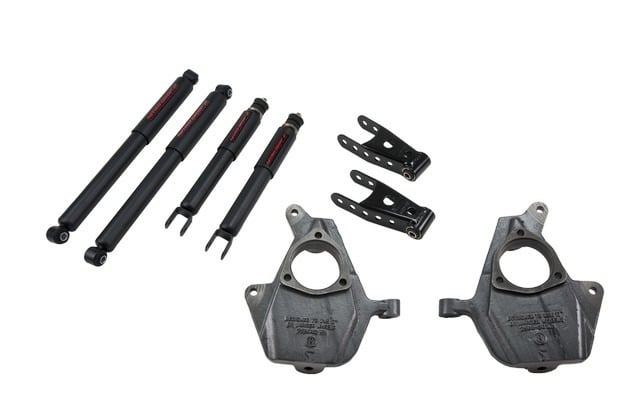 belltech lowering kit with nd2 shocks 99-06 silverado / sierra 1500 4wd (std / ext cab / short bed) / ss / c3 / denali 678nd