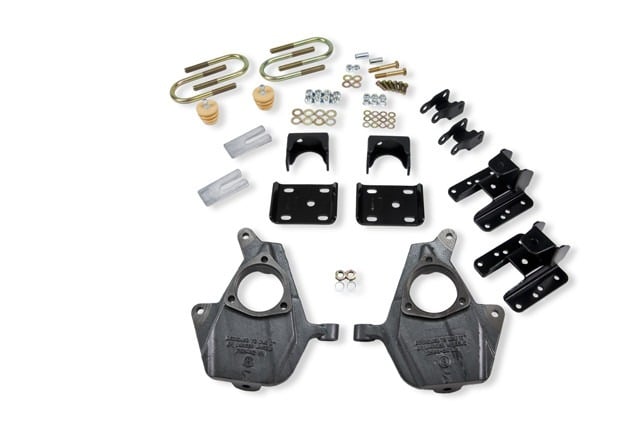 belltech lowering kit w/o shocks 04-06 gmc sierra denali 2wd (crew cab 4dr) & 2007 classic gmc sierra denali 2wd (crew cab 4dr) 679