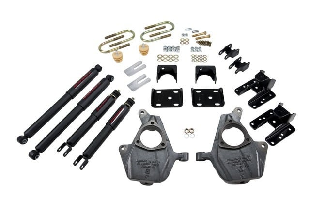 belltech lowering kit with nd2 shocks 04-06 gmc sierra denali 2wd (crew cab 4dr) & 2007 classic gmc sierra denali 2wd (crew cab 4dr) 679nd