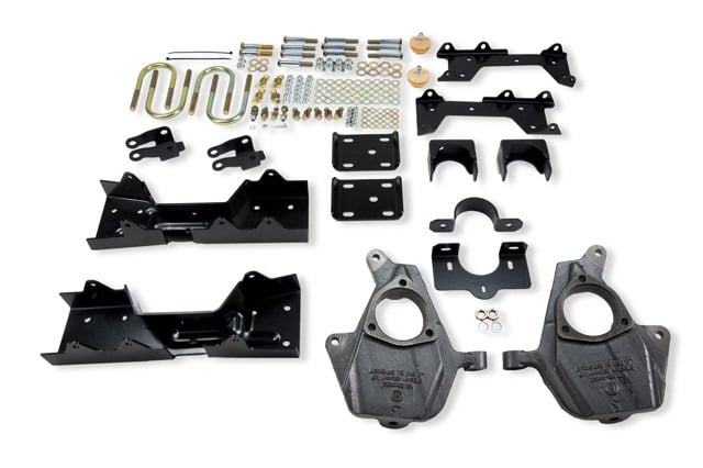 belltech lowering kit w/o shocks 99-00 silverado/sierra 1500 2wd (ext cab) 680