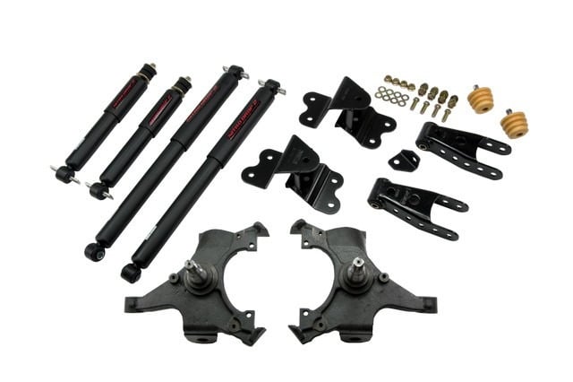 belltech lowering kit with nd2 shocks 92-98 chevrolet silverado/sierra c1500 (std cab) 685nd