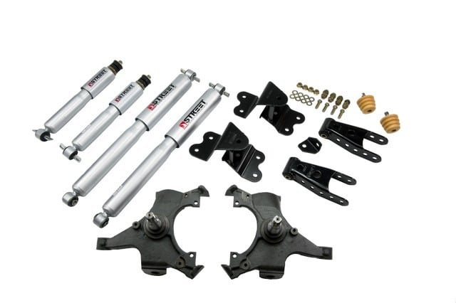 belltech lowering kit with sp shocks 92-98 chevrolet silverado/sierra c1500 (std cab) 685sp