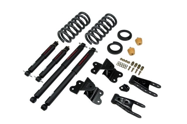 belltech lowering kit with nd2 shocks 88-98 chevrolet silverado/sierra c1500 (std cab) 686nd