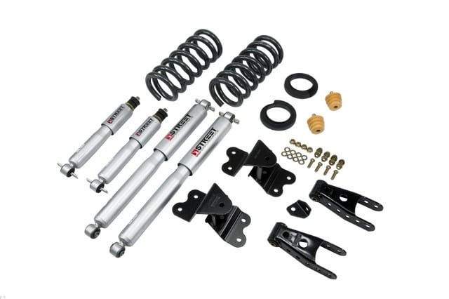 belltech lowering kit with sp shocks 88-98 chevrolet silverado/sierra c1500 (std cab) 686sp