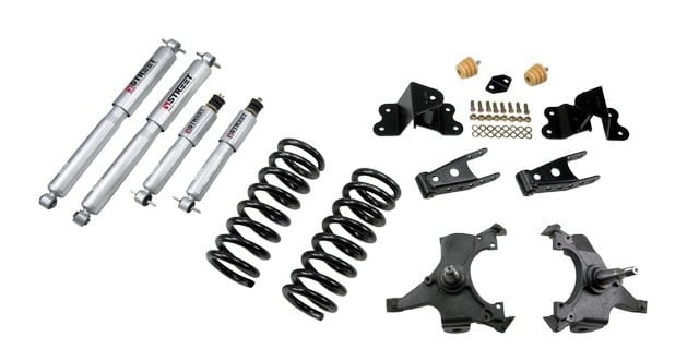 belltech lowering kit with sp shocks 92-98 chevrolet silverado/sierra c1500 (std cab) 687sp