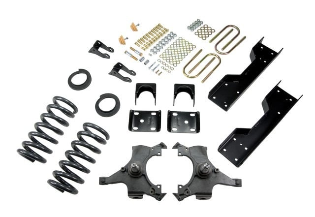 belltech lowering kit w/o shocks 92-98 chevrolet silverado/sierra c1500 (std cab) 688
