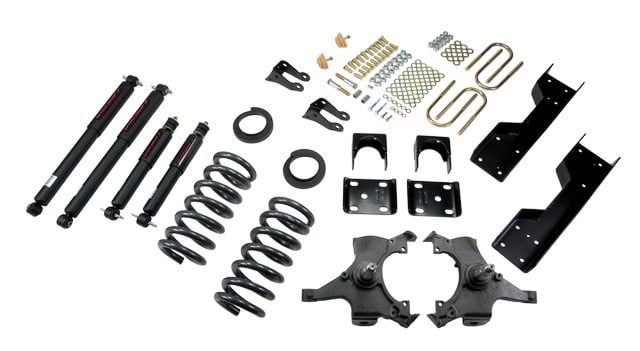 belltech lowering kit with nd2 shocks 92-98 chevrolet silverado/sierra c1500 (std cab) 688nd