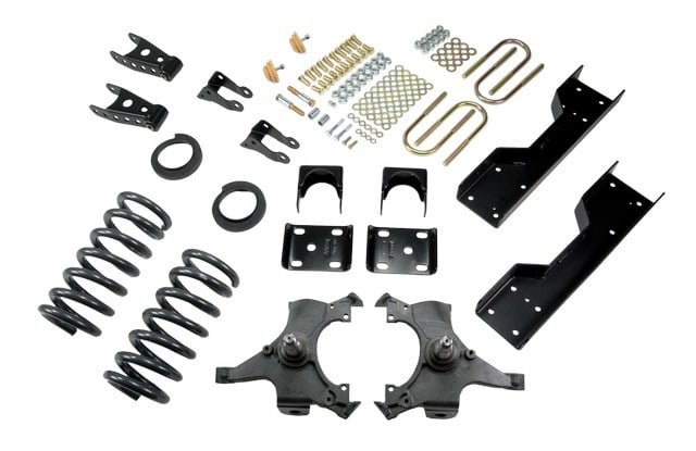 belltech lowering kit w/o shocks 92-98 chevrolet silverado/sierra c1500 (std cab) 689