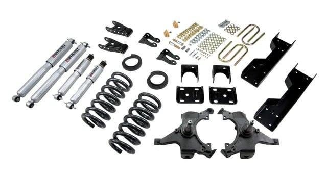 belltech lowering kit with sp shocks 92-98 chevrolet silverado/sierra c1500 (std cab) 689sp