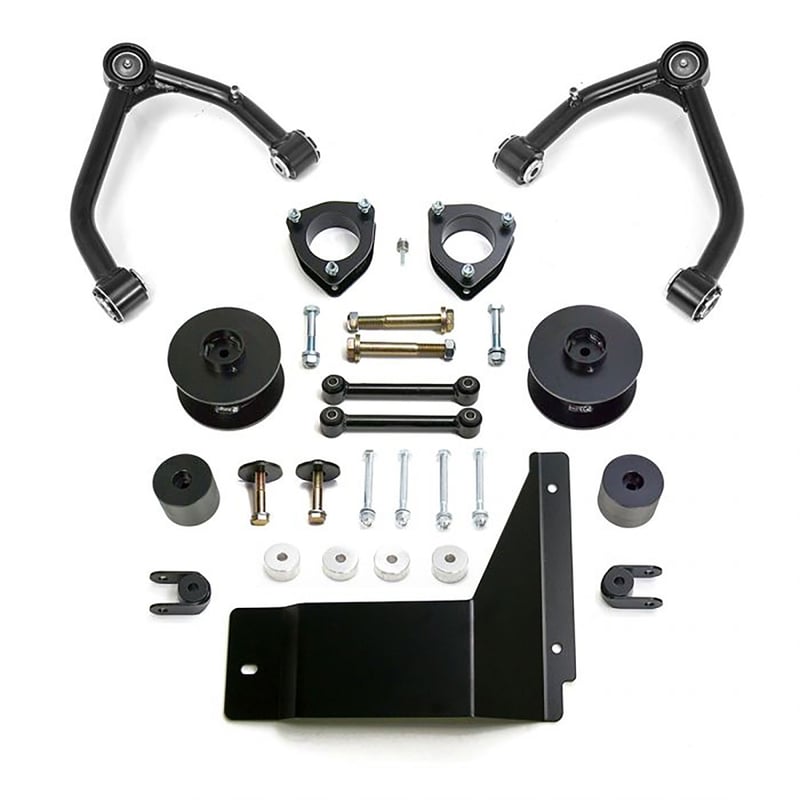 readylift 4'' front 3'' rear sst lift kit 2015-2020 chevrolet/gmc tahoe/suburban/yukon xl (factory aluminum knuckle suspension or stamped steel front suspension) 69-3496