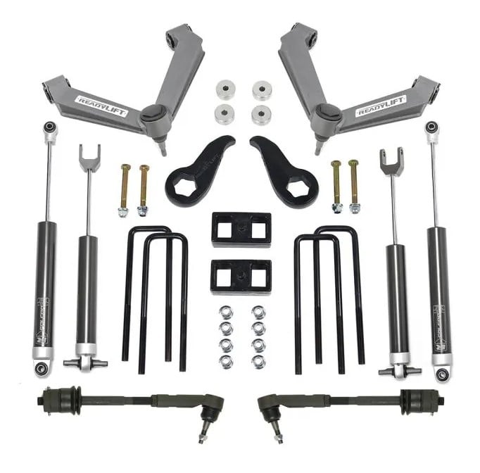 readylift 3.5"f / 2"r sst lift kit - gm silverado/sierra 2500hd w/falcon 1.1 monotube shocks & ucas 2011-2019 69-35140