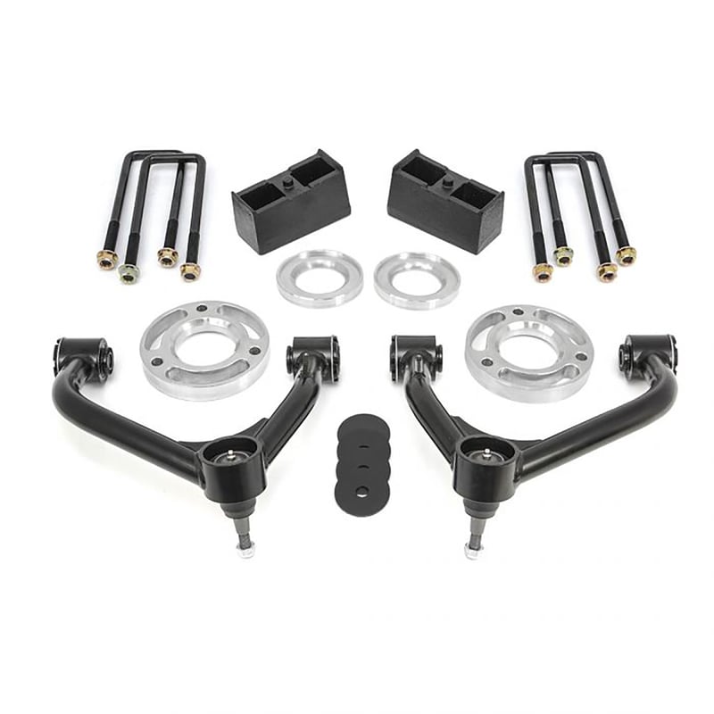 readylift 2'' front 1'' rear sst lift kit 2019-2021 chevrolet silverado 1500 trail boss 4wd/ gmc sierra 1500 at4 4wd 69-3920