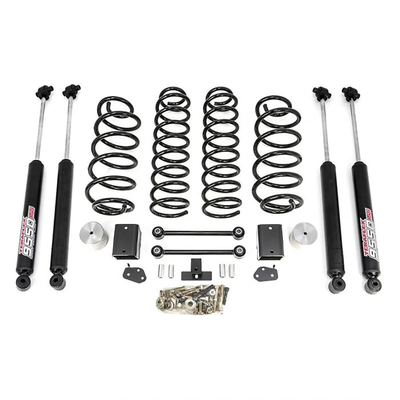 readylift 2.5" coil spring lift kit w/ teraflex 9550 shocks 2018-2021 jeep jl wrangler 69-6828