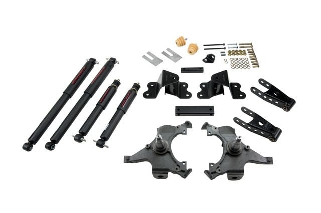 belltech lowering kit with nd2 shocks 88-98 chevrolet silverado/sierra c1500 (ext cab) 690nd