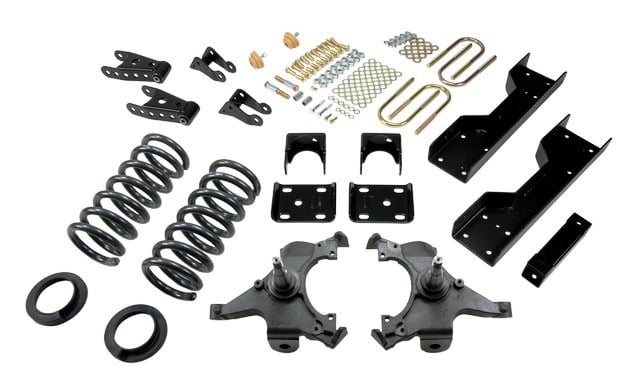 belltech lowering kit w/o shocks 88-98 chevrolet silverado/sierra c1500 (ext cab) 694