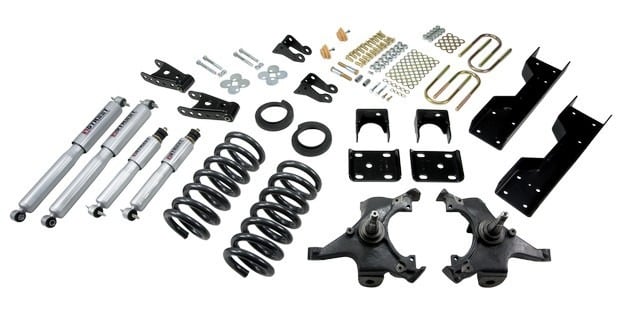 belltech lowering kit with sp shocks 88-91 c1500 silverado / sierra 697sp