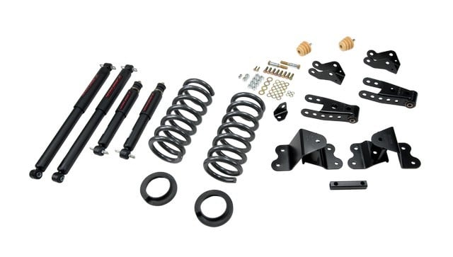 belltech lowering kit with nd2 shocks 90-94 chevrolet silverado/sierra c1500 (454 ss only) & 88-98 chevrolet silverado/sierra c2500 (all ext 8 lug) 698nd