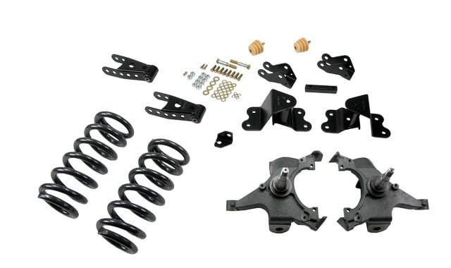 belltech lowering kit w/o shocks 90-94 chevrolet silverado/sierra c1500 (454 ss only) & 88-98 chevrolet silverado/sierra c2500 (all ext 8 lug) 700