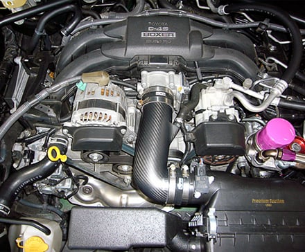 hks drycarbon suction kit zn6/zc6 fa20 toyota 86 scion fr-s subaru brz 70026-at001
