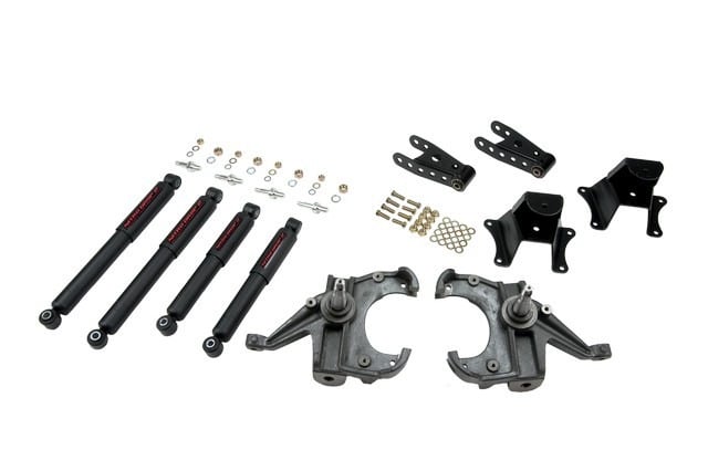belltech lowering kit with nd2 shocks 73-87 silverado c10 / sierra c15 704nd