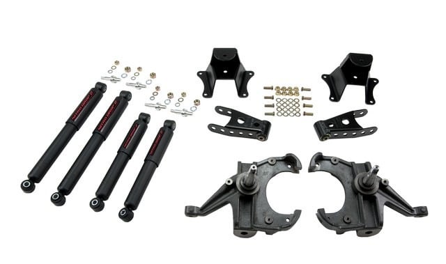 belltech lowering kit with nd2 shocks 73-87 silverado c10 / sierra c15 706nd