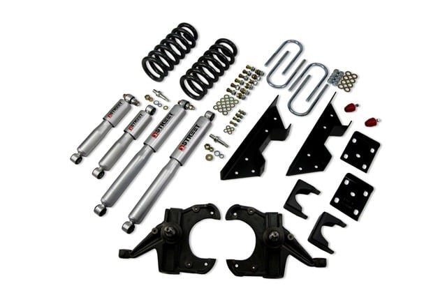 belltech lowering kit with sp shocks 73-87 silverado c10 / sierra c15 707sp
