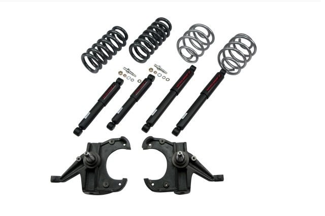 belltech lowering kit with nd2 shocks 71-72 c10 silverado / c15 sierra 709nd