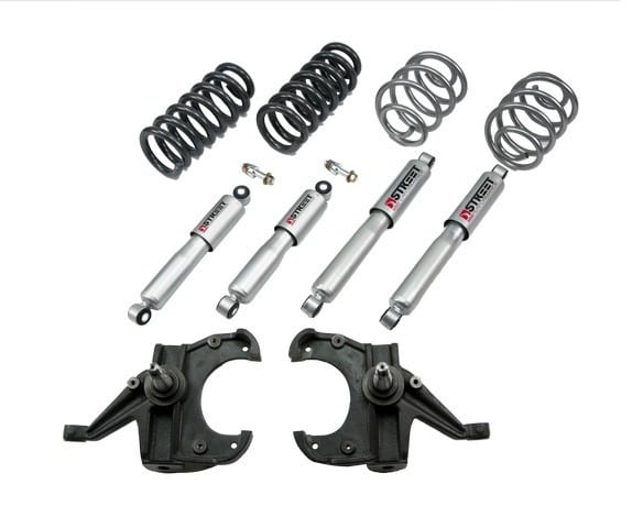 belltech lowering kit with sp shocks 71-72 c10 silverado / c15 sierra 709sp