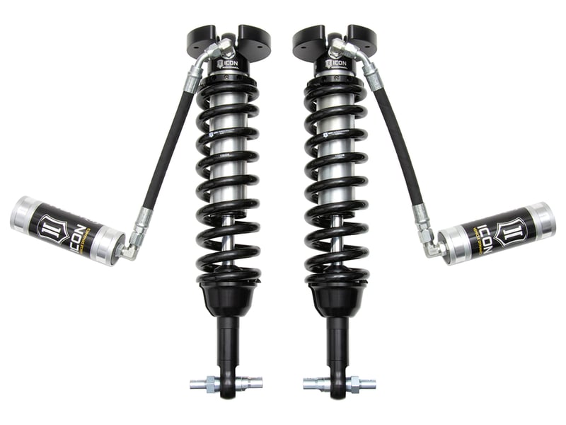 icon 19-23 gm 1500, 0-3.5" lift, front, 2.5 vs extended travel rr coilover kit 71656