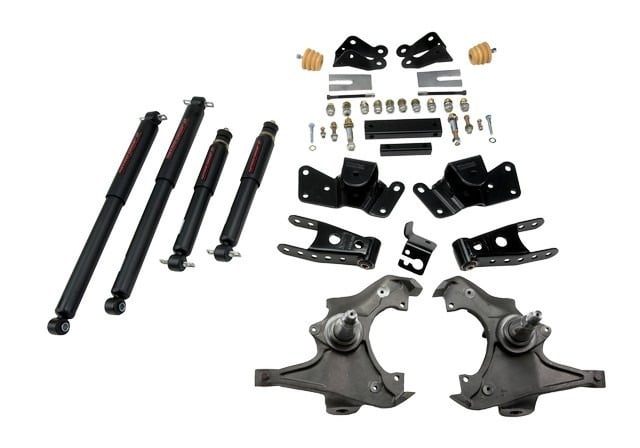 belltech lowering kit with nd2 shocks 97-00 c2500 / c3500 2wd (crew cab) & 97-00 c3500 2wd single wheel 8-lug & 97-00 c3500 crew cab. and dually (8' bed) 716nd