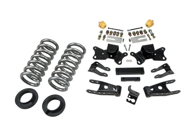 belltech lowering kit w/o shocks 97-00 c2500 ext/crew cab & 97-00 c3500 std/ext cab & dually 718