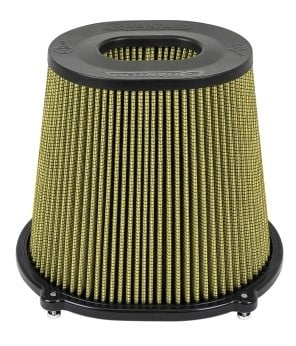afe quantum pro-guard 7 air filter inverted top - 5in flange x 8in height - oiled pg7 72-91132