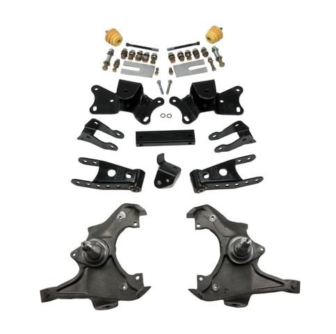 belltech lowering kit w/o shocks 90-96 c2500 ext cab - single rear wheel 8-lug only & 89-96 c3500 crew cab / dually 721