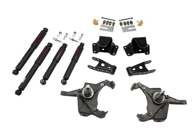 belltech lowering kit with nd2 shocks 75-91 c30 crew cab dually 728nd