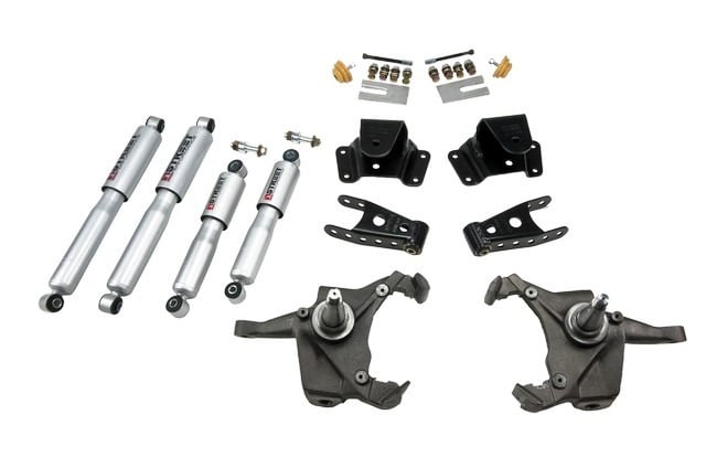 belltech lowering kit with sp shocks 75-91 c30 crew cab dually 728sp