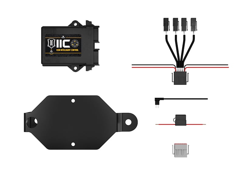 icon 2023-2024 gmc canyon/chevrolet colorado, icon intelligent control install kit 73000
