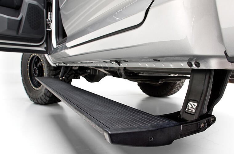 amp research 2009-2015 dodge ram 1500 all cabs powerstep - black 75138-01a-b