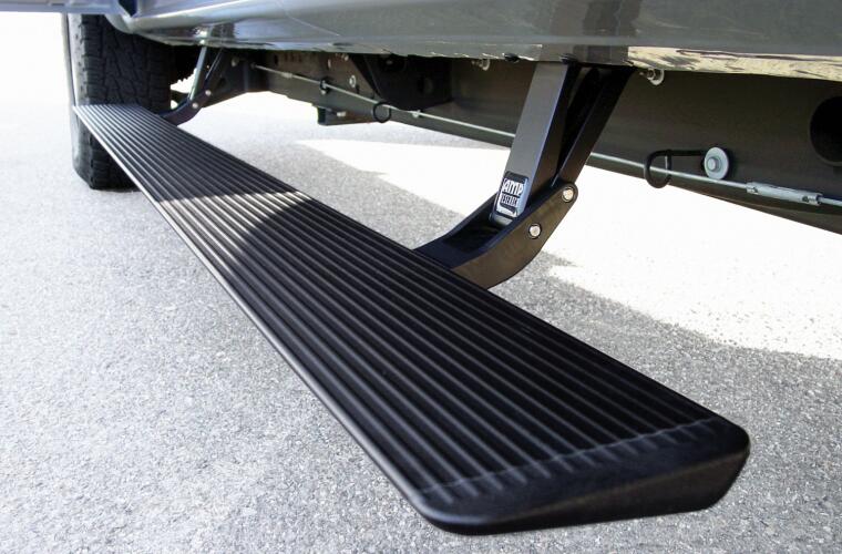 amp research 2015-2022 chevy/gmc colorado/canyon powerstep plug n play - black 76153-01a