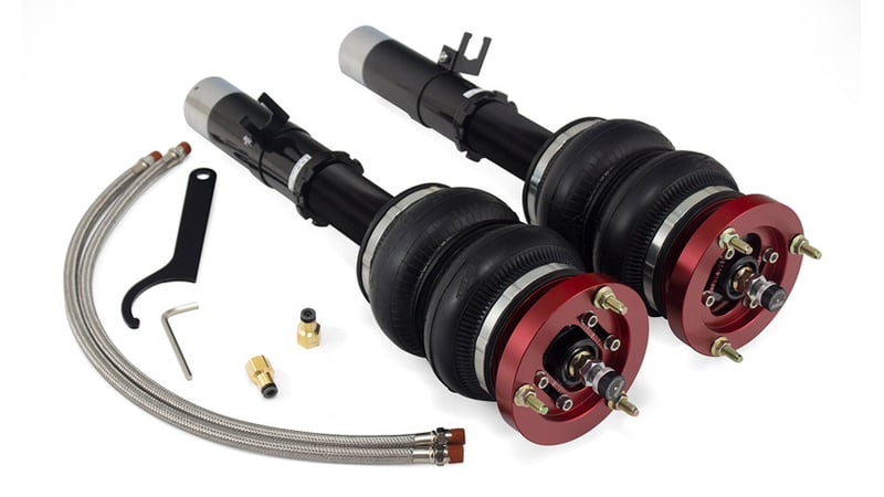 air lift performance front kit for 84-91 bmw 3 series e30 w/ 51mm diameter front struts 75573