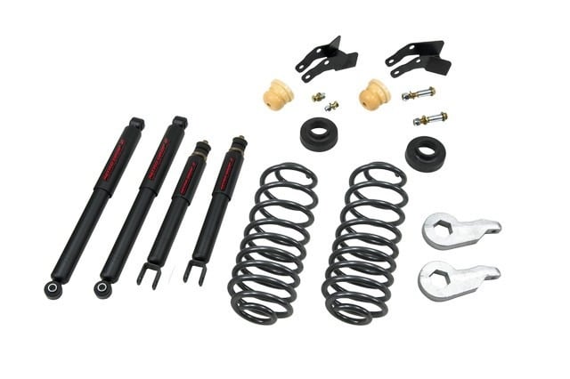 belltech lowering kit with nd2 shocks 00-06 tahoe / yukon / suburban / yukon xl / avalanche / escalade / denali (2wd/4wd) 757nd