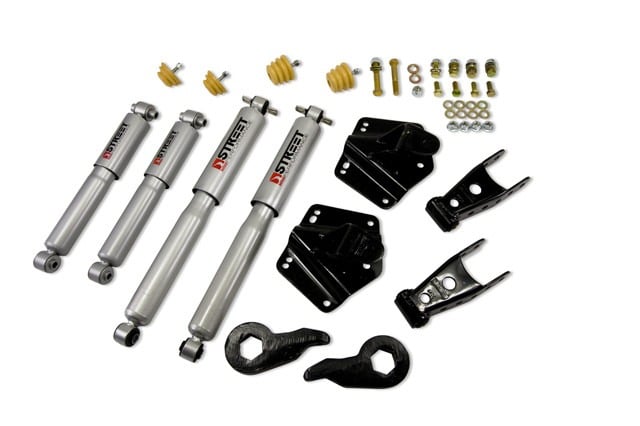 belltech lowering kit with sp shocks 92-99 chevrolet suburban k1500 (4wd) 765sp