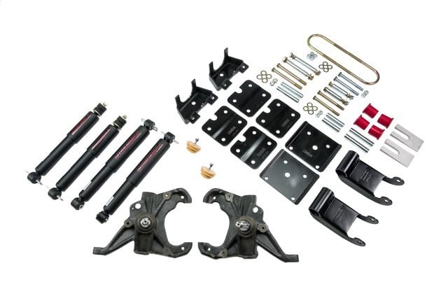 belltech lowering kit with nd2 shocks 95-02 gm astro/safari (2wd) 768nd