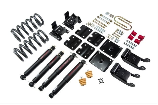 belltech lowering kit with nd2 shocks 85-95 chevrolet astro/safari (2wd) 772nd
