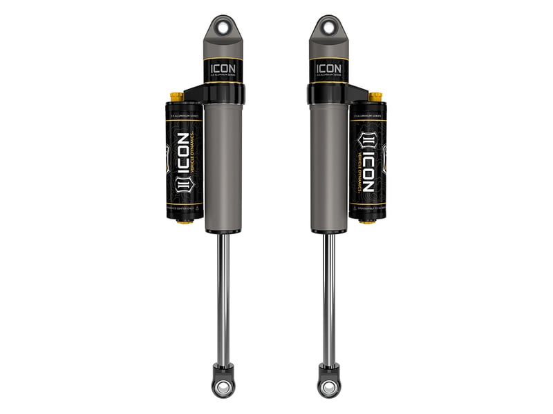 icon 2023-2024 gmc canyon/chevrolet colorado, 0-1" lift, rear 2.5 vs piggyback reservoir w/ cdcv shocks, pair 77751cp