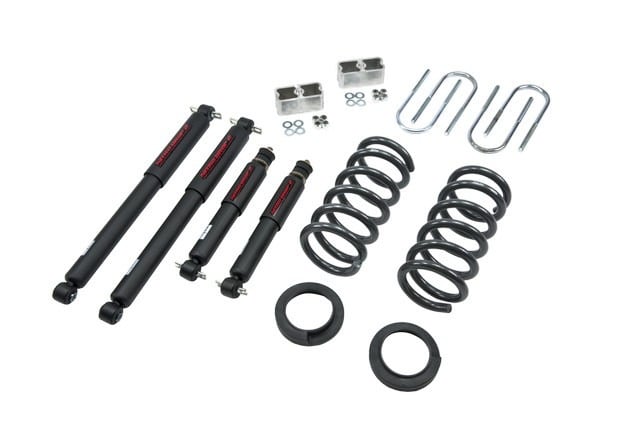 belltech lowering kit with nd2 shocks 96-03 isuzu hombre 6 cyl. (2wd) 777nd