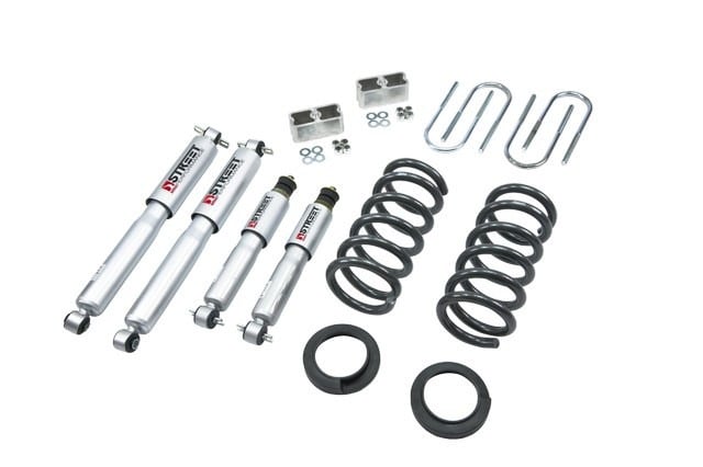 belltech lowering kit with sp shocks 96-03 isuzu hombre 6 cyl. (2wd) 777sp