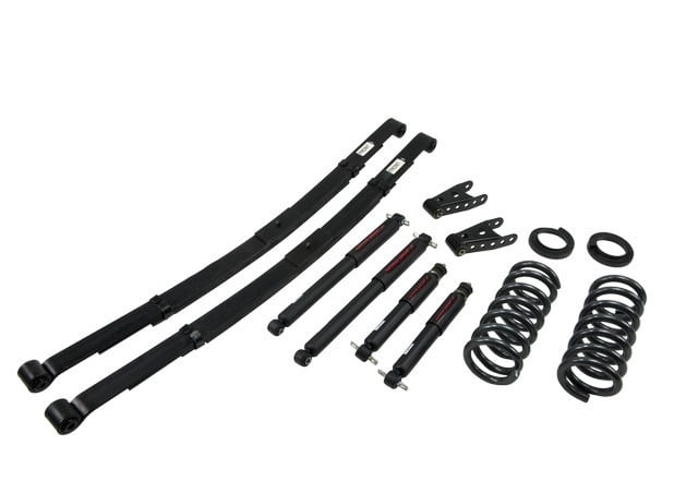 belltech lowering kit with nd2 shocks 92-99 c1500 suburban 2wd 783nd
