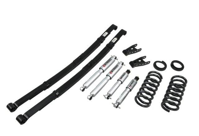 belltech lowering kit with sp shocks 92-99 c1500 suburban 2wd 783sp