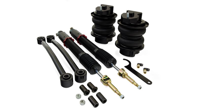 air lift performance 16-21audi a4 / a5 / s4 / s5 rear air suspension lowering kit 78670