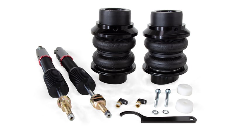 air lift performance 08-14 mercedes c-class sedan / estate rear air suspension lowering kit 78677